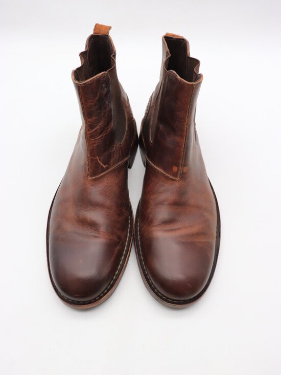 Wolverine 1000 Mile Rockford Men\'s Size 9 D Brown Leather Chelsea Pull On Boot main image 9